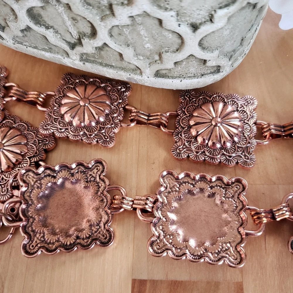 Vintage Waist Chain Square Style - Picture 8 of 9